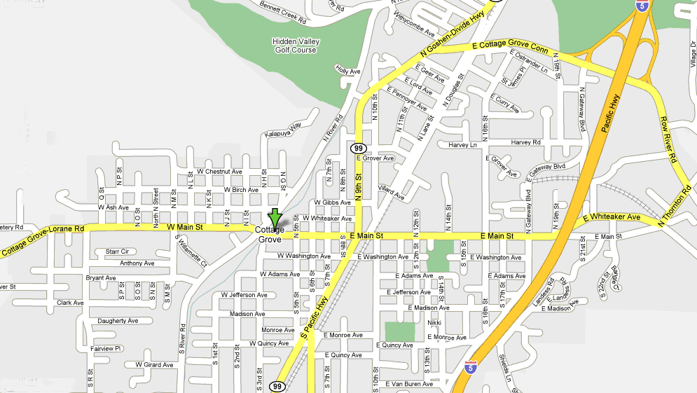 Cottage Grove Oregon Map Area Maps | Cottage Grove Oregon Cottage Grove Oregon Map Area Maps | Cottage Grove Oregon