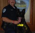 Officer Joyce and K9 Torq