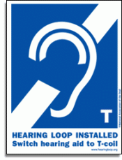 Hearing T Loop is installed in City Council Chambers