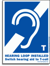 Hearing T Loop is intalled in City Council Chambers