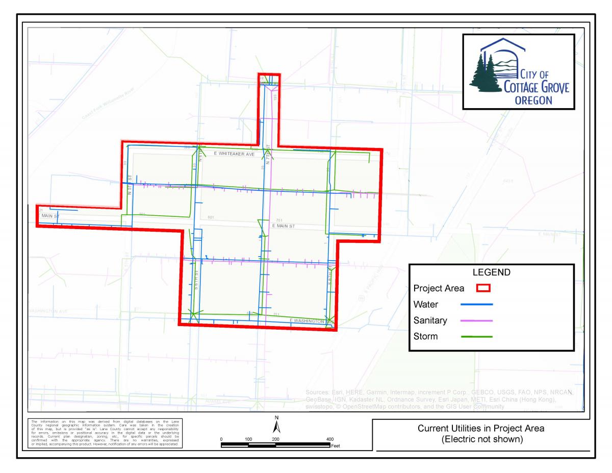 Current Utilities Map