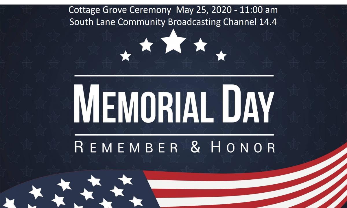 Live Memorial Day Ceremony Broadcast