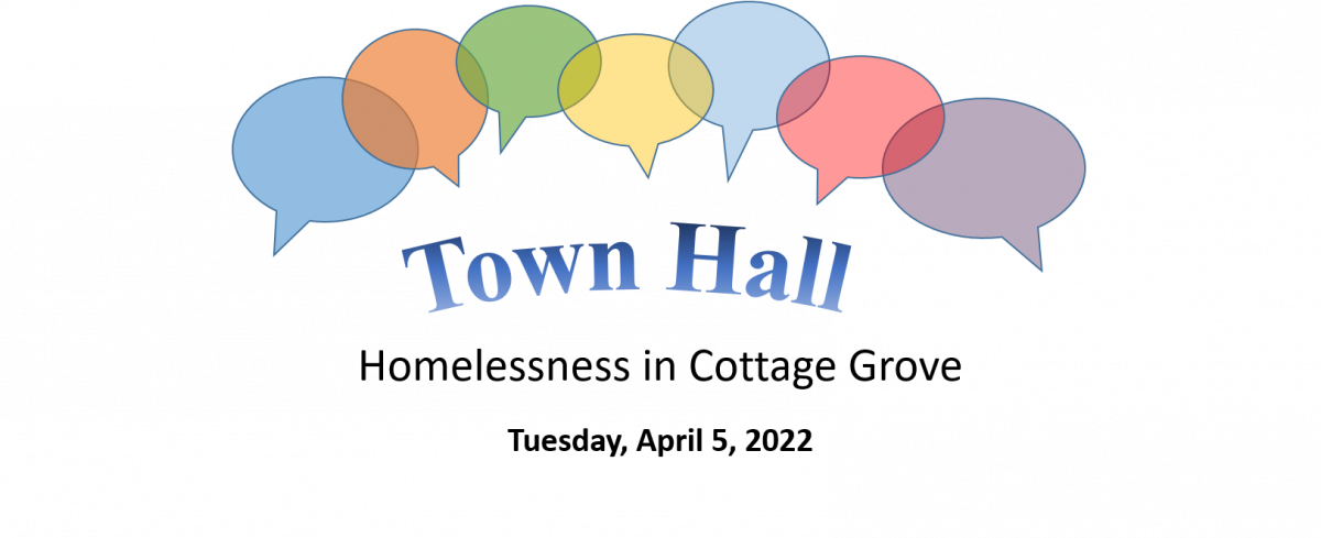 Town Hall on Homelessness in Cottage Grove