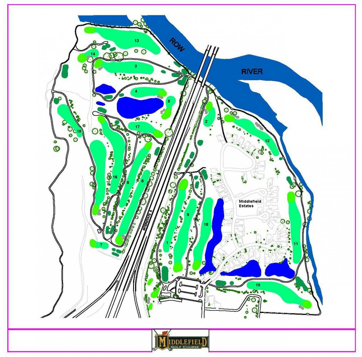 Golf Course Map