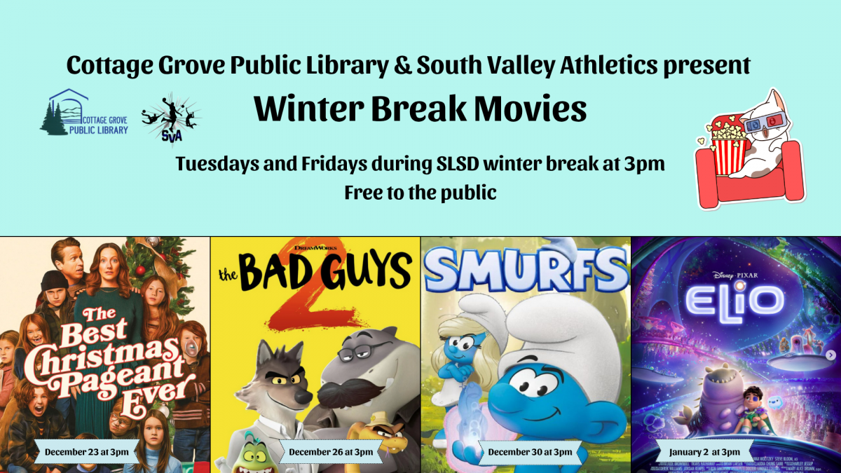 winter break movies at CG Library